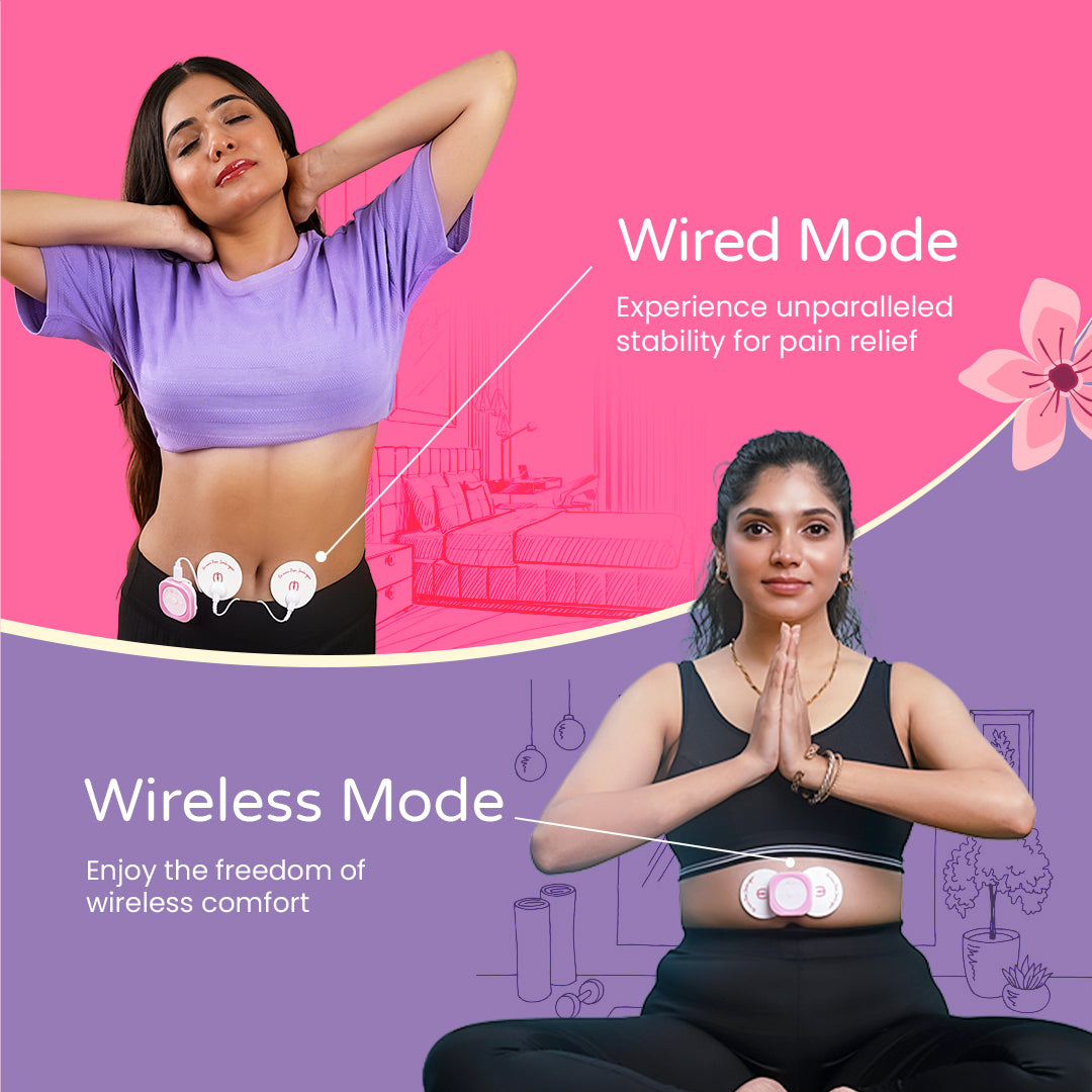 period cramp relief machine